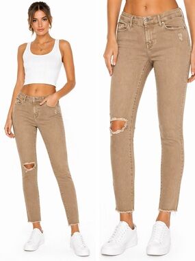 Mother Denim The Looker Ankle Jeans Coast Point Size 28